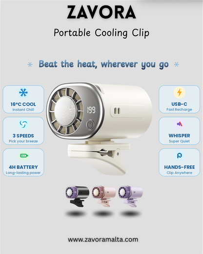 Portable Cooling Clip