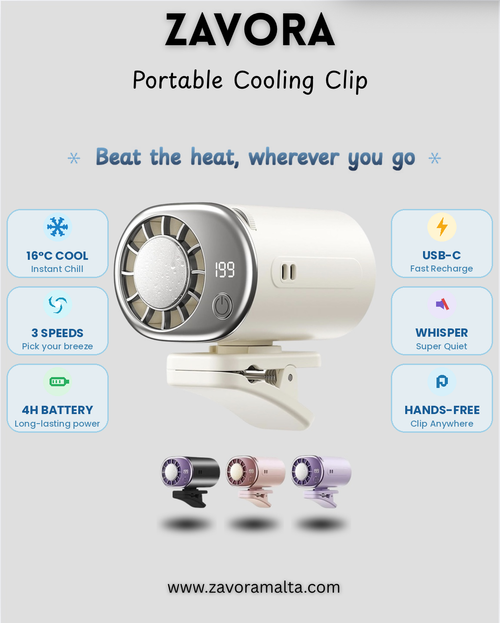 Portable Cooling Clip
